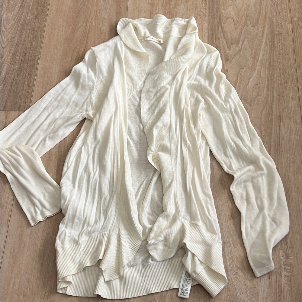 Forever 21 Cream Women's Cardigan